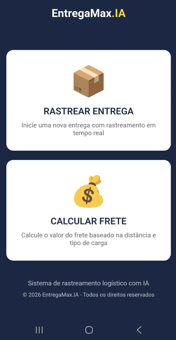 Calculadora de Frete